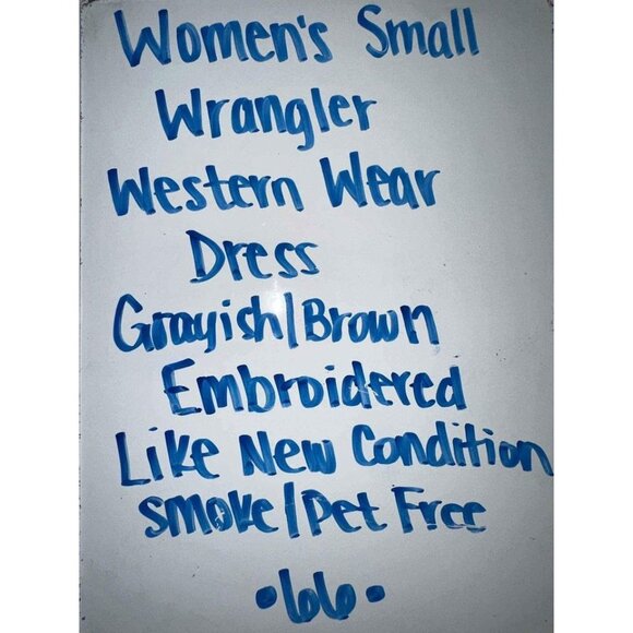 Wrangler Womens Embroidered Long Sleeve Dress With Dreamcatcher Design - Picture 9 of 9